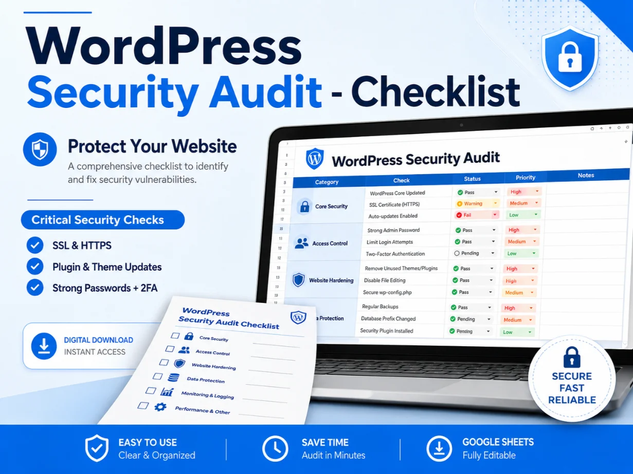 WordPress Security Audit Checklist